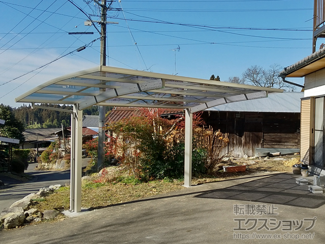 岐阜県加茂郡八百津町ののカーポート プレシオスポート 積雪〜20cm対応 施工例