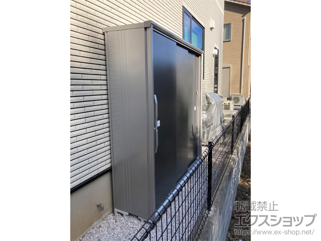 埼玉県川越市のの物置・屋外倉庫 エスモ 一般型 1800×537×1914（ESF-1805A） ESF-1805A-GM 施工例