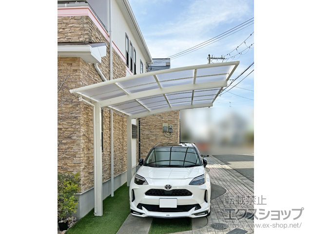 大阪府堺市ののカーポート アリュース　積雪〜20cm対応 施工例