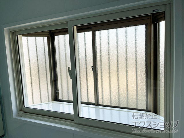 神奈川県横浜市のの二重窓（内窓） インプラス  引違い窓 浴室仕様 ユニットバス納まり 2枚建 施工例