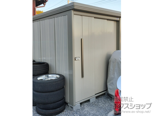 千葉県野田市のの物置・屋外倉庫 Mr.ストックマンダンディ 一般型 1832×1922×2110 ND-1819-W 施工例