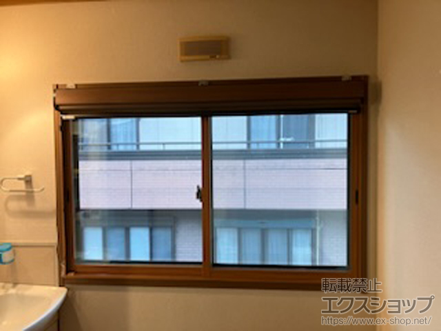 山梨県南アルプス市のの二重窓（内窓） インプラス 引違い窓 2枚建 施工例