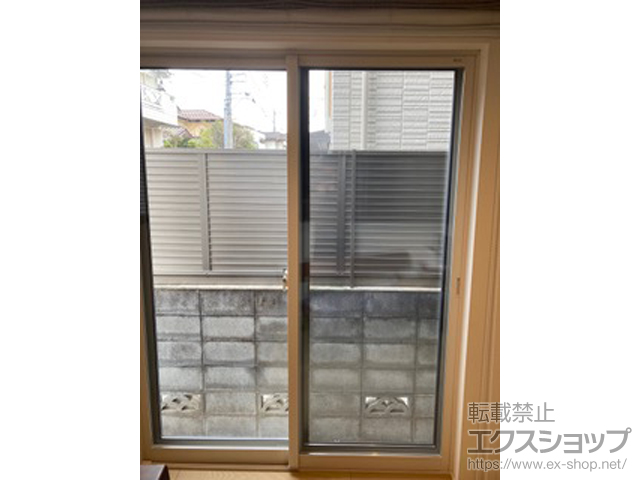 神奈川県相模原市のの二重窓（内窓） インプラス 引違い窓 2枚建 施工例