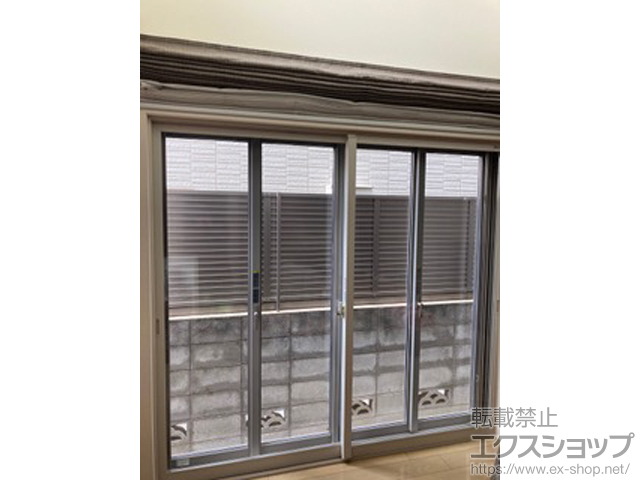 神奈川県相模原市のの二重窓（内窓） インプラス 引違い窓 2枚建 施工例
