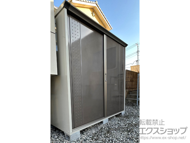 埼玉県春日部市のの物置・屋外倉庫 グランプレステージジャンプ 1879×900×1900 GP-199A-F-CB 施工例