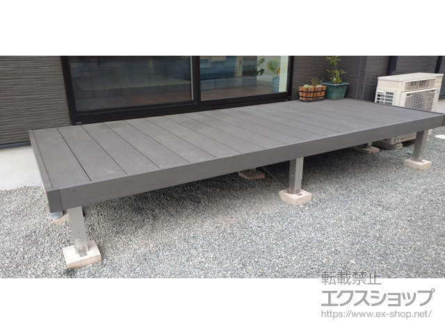 熊本県熊本市ののウッドデッキ リウッドデッキ 200 施工例