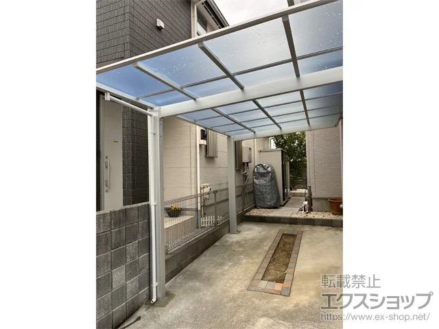 埼玉県草加市のValue Selectのカーポート ソリッドポート 積雪～20cm対応 施工例
