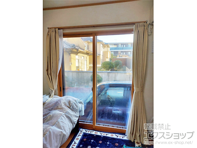 広島県福山市のの二重窓（内窓） インプラス 引違い窓 2枚建 施工例