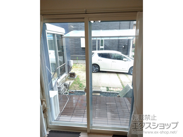 愛知県一宮市のの二重窓（内窓） インプラス 引違い窓 2枚建 施工例