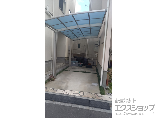 埼玉県川口市ののカーポート アリュース　積雪〜20cm対応 施工例