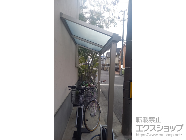 埼玉県川口市ののテラス屋根 ソラリア F型 テラスタイプ 単体 積雪〜20cm対応 施工例