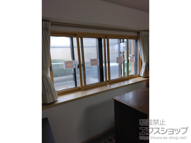 大分県由布市のの二重窓（内窓） インプラス 引違い窓 4枚建 施工例