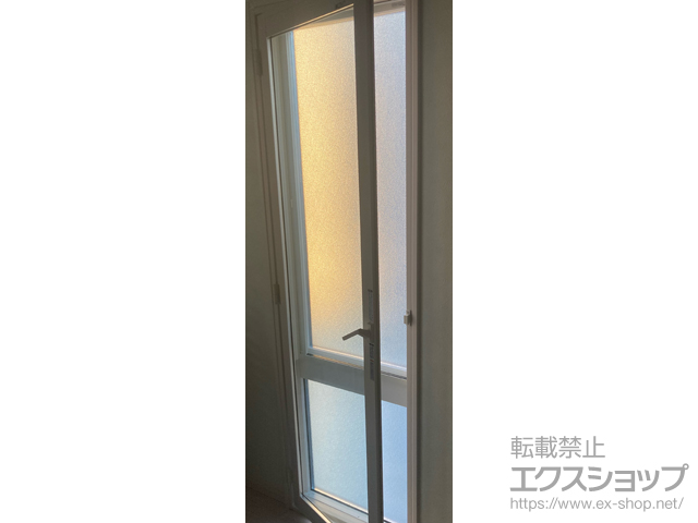 岐阜県大垣市のの二重窓（内窓） インプラス テラスドア 外観左吊元 施工例