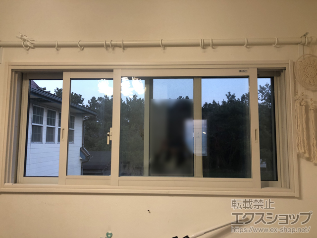 福岡県福津市のの二重窓（内窓） インプラス 引違い窓 2枚建 施工例