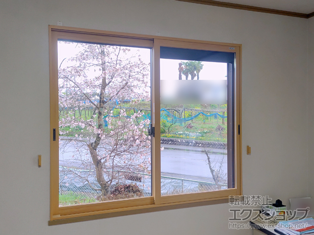 岐阜県美濃加茂市のの二重窓（内窓） インプラス 引違い窓 2枚建 施工例