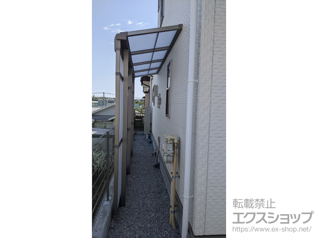神奈川県横浜市ののストックヤード スピーネストックヤードF型 パネルタイプ スクリーン仕様 積雪〜20cm対応 施工例