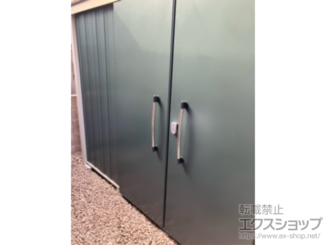 京都府京都市のの物置・屋外倉庫 ガーデンハウス DM-Z3321-G 豪雪地型 3323×2123×2120 DM-Z3321-G-MG 施工例