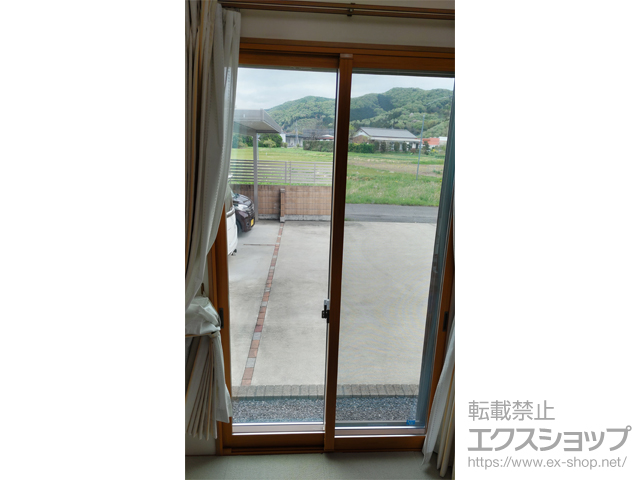 栃木県足利市のの二重窓（内窓） インプラス 引違い窓 2枚建 施工例