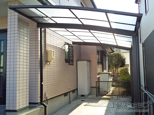 愛知県江南市ののカーポート アリュース　積雪〜20cm対応 施工例