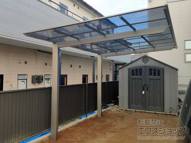 宮城県仙台市ののカーポート ソリッドポート 積雪〜20cm対応 施工例