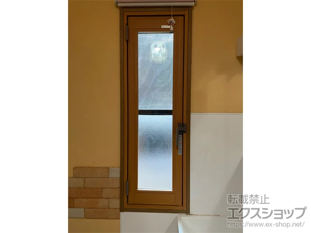 広島県広島市のの内窓（二重窓・二重サッシ） インプラス 開き窓 外観右吊元 施工例