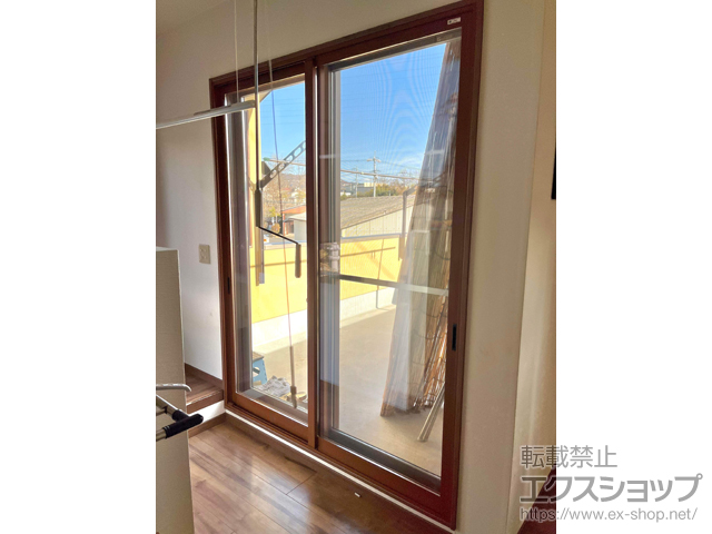 長野県上田市のの二重窓（内窓） インプラス 引違い窓 2枚建 施工例