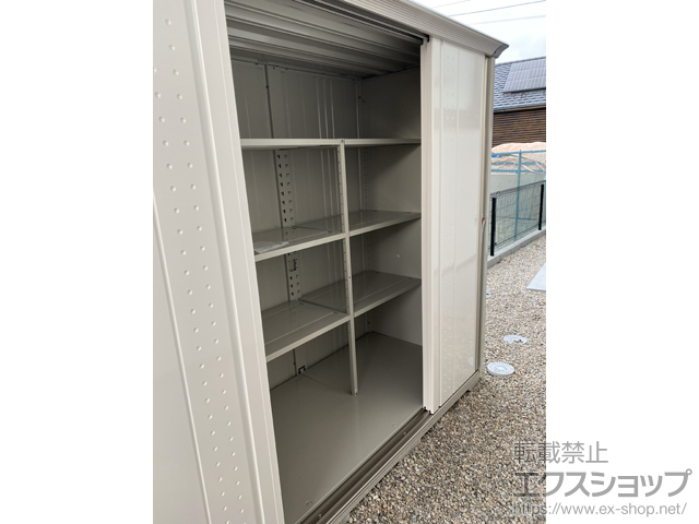福岡県みやま市のの物置・屋外倉庫 グランプレステージジャンプ 2247×900×1900（GP-229A-F） GP-229A-F-SW 施工例