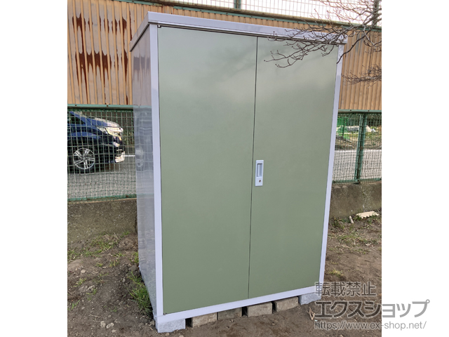 神奈川県茅ヶ崎市のの物置・屋外倉庫 アイビーストッカー 1320×905×1903 BJX-139E-JG 施工例