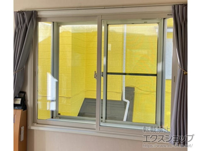 神奈川県横浜市のの二重窓（内窓） インプラス 引違い窓 2枚建 施工例