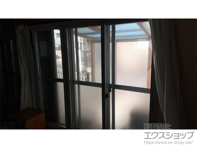 福岡県福岡市のの二重窓（内窓） インプラス 引違い窓 4枚建 施工例