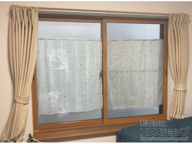 神奈川県座間市のの二重窓（内窓） インプラス 引違い窓 2枚建 施工例