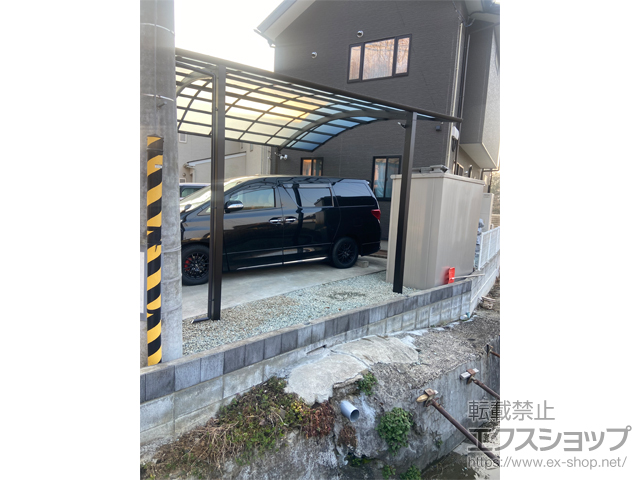 宮城県仙台市ののカーポート レイナツインポートグラン　積雪〜20cm対応 施工例