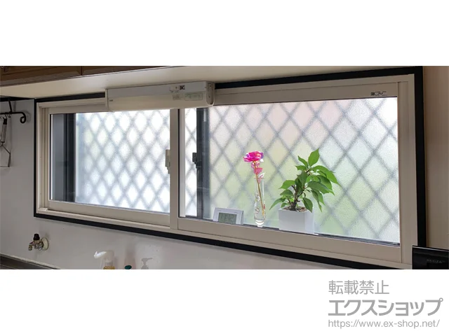 奈良県奈良市のの内窓（二重窓・二重サッシ） インプラス 引違い窓 変則2枚建 施工例