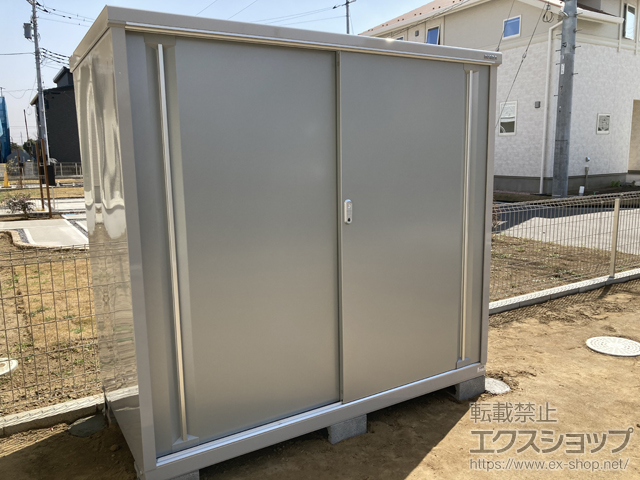 千葉県印旛郡栄町のの物置・屋外倉庫 シンプリー 一般型 1740×905×1603 MJX-179D-P-PS 施工例