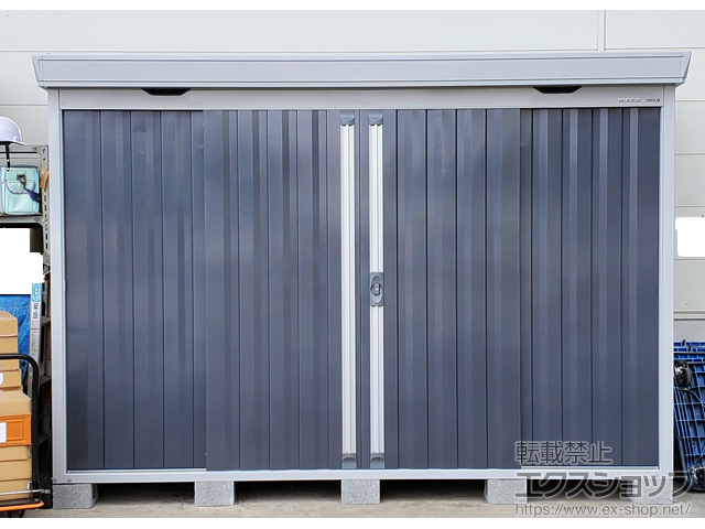 埼玉県入間市のの物置・屋外倉庫 FORTA 一般型 3050×950×2085 FS-3009S-CG 施工例