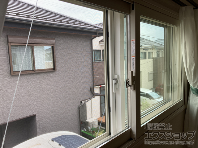 千葉県柏市のの二重窓（内窓） インプラス 引違い窓 2枚建 施工例
