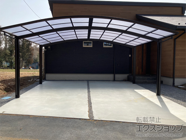 群馬県高崎市ののカーポート レイナツインポートグラン　積雪〜20cm対応 施工例