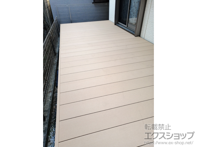 神奈川県座間市ののウッドデッキ リウッドデッキ 200 施工例