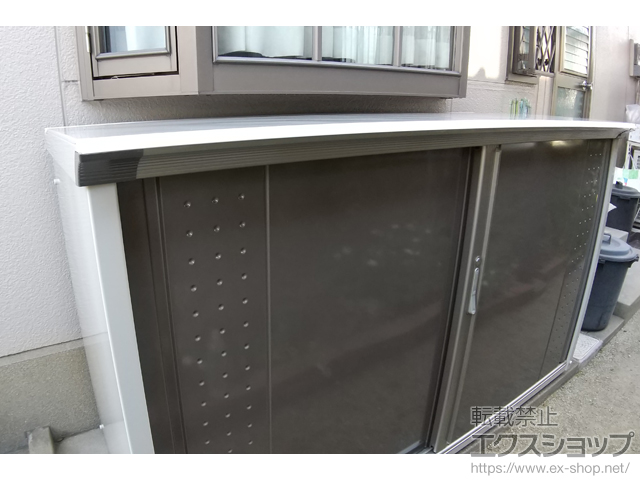 福岡県北九州市のの物置・屋外倉庫 グランプレステージジャンプ 1879×750×1100 GP-197D-F-CB 施工例