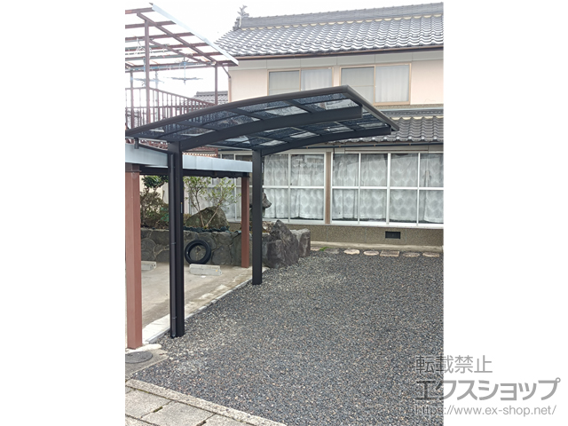 京都府福知山市ののカーポート プレシオスポート 積雪〜20cm対応 施工例