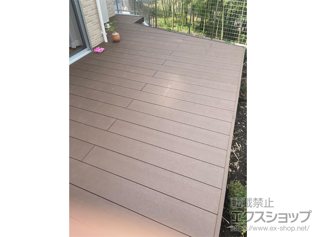 神奈川県横浜市ののウッドデッキ リウッドデッキ 200 施工例