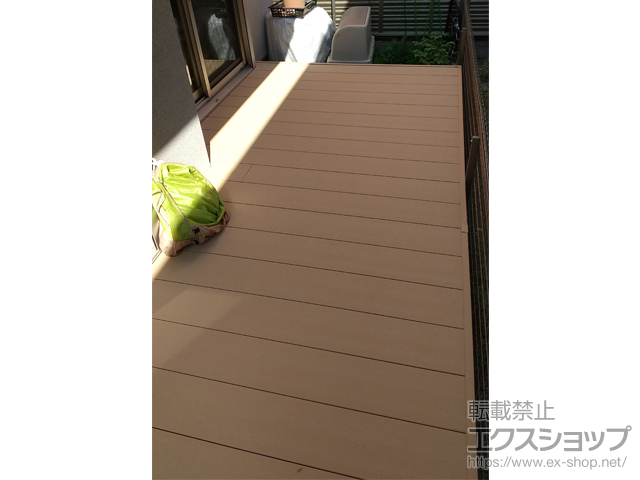 東京都府中市ののウッドデッキ リウッドデッキ 200 施工例