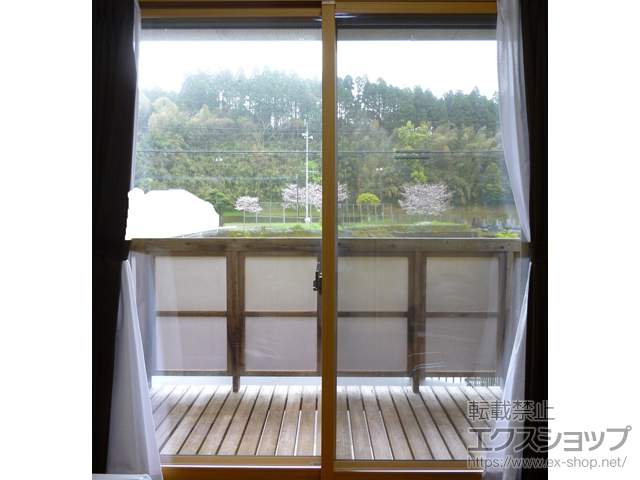 鹿児島県枕崎市のの二重窓（内窓） インプラス 引違い窓 2枚建 施工例