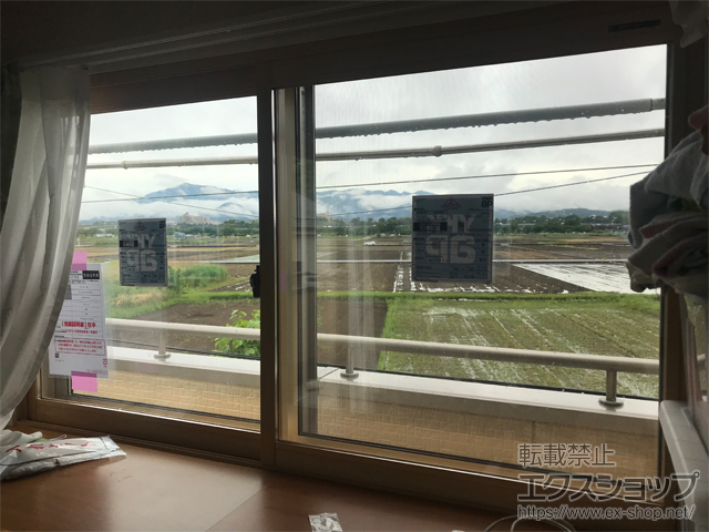 神奈川県座間市のの二重窓（内窓） プラマードU 引違い窓 2枚建 施工例