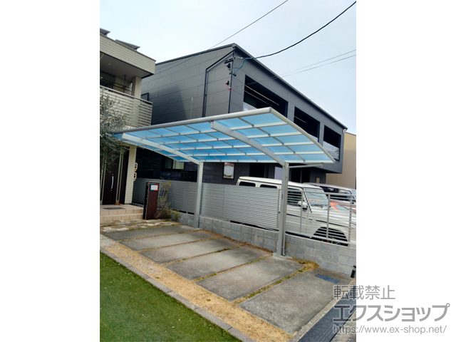 静岡県静岡市ののカーポート レイナポートグラン　積雪〜20cm対応 施工例