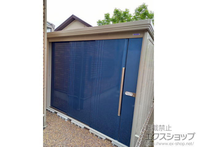 佐賀県武雄市のの物置・屋外倉庫 Mr.ストックマンダンディ 一般型 2532×2622×2110 ND-2526-D 施工例