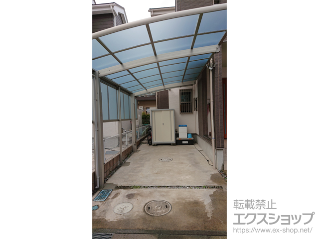 埼玉県越谷市ののカーポート レイナポートグラン　積雪〜20cm対応 施工例