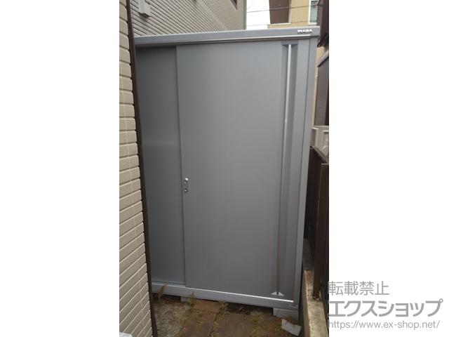 千葉県千葉市のの物置・屋外倉庫 シンプリー 一般型 1740×755×1903（MJX-177E） MJX-177E-PS 施工例