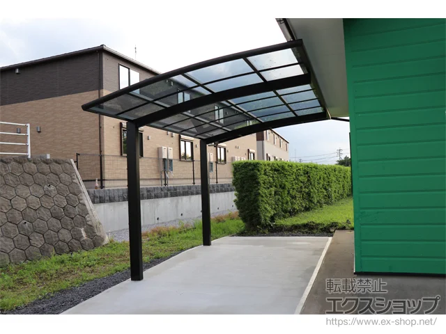 宮崎県宮崎市のYKKAPのカーポート レイナポートグラン　積雪～20cm対応 施工例