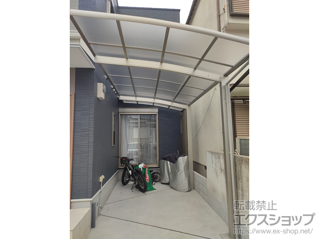 京都府長岡京市ののカーポート レイナポートグラン　積雪〜20cm対応 施工例